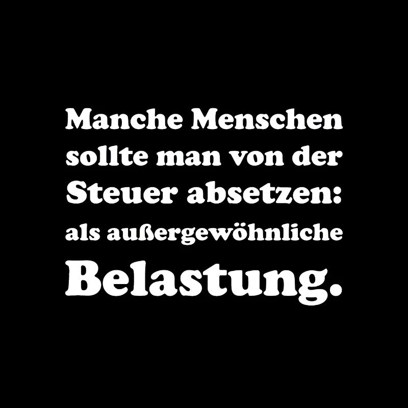 Menschen von der Steuer absetzen