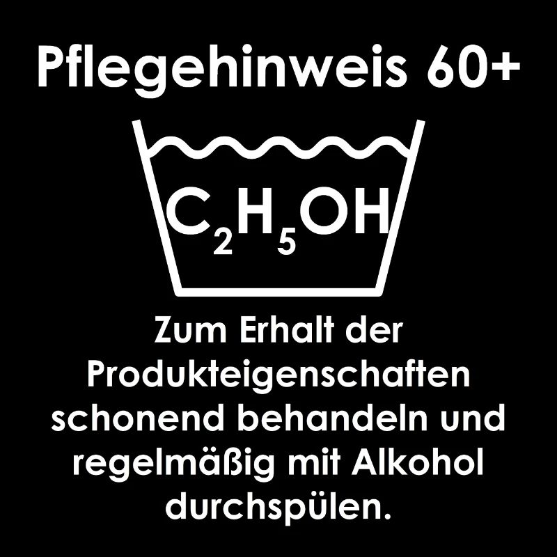 60. Geburtstag Pflegehinweis