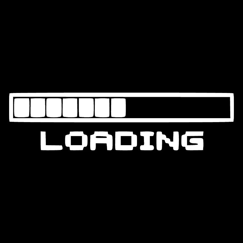 Loading bar white
