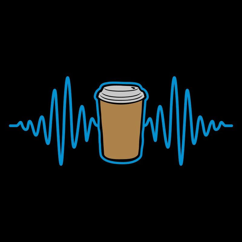 Frequenz Kaffee Becher unterwegs