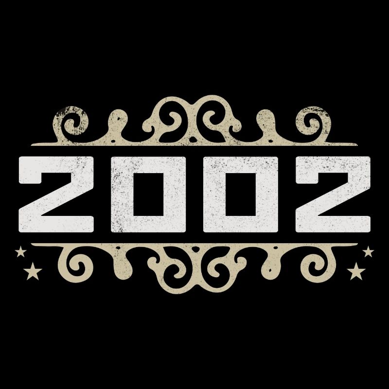 Millésime 2002 Rétro Anniversaire 2002 Millésime 2002