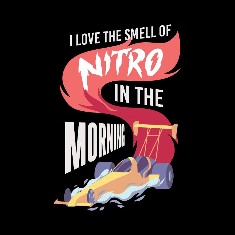 DRAG RACING J'adore l'odeur de Nitro le matin