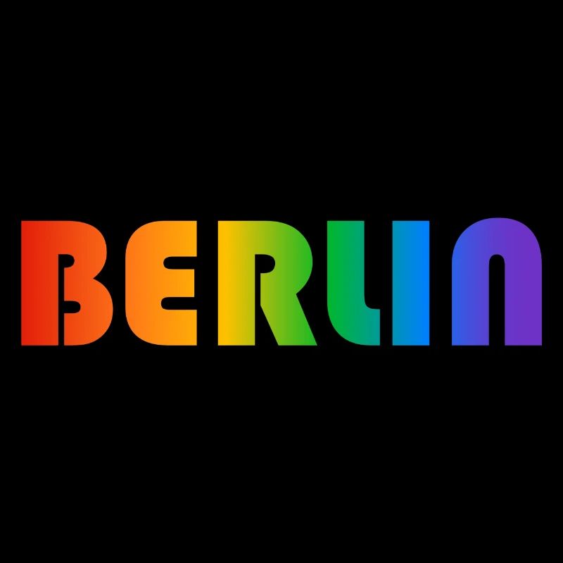 Texte arc-en-ciel de Berlin