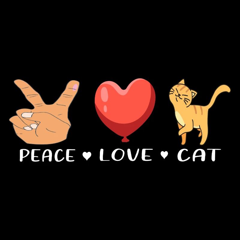 Conception de cornichons d’amour de paix pour les amateurs de cornichons