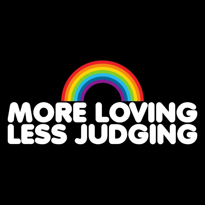Womens Pride More Loving Less Judging