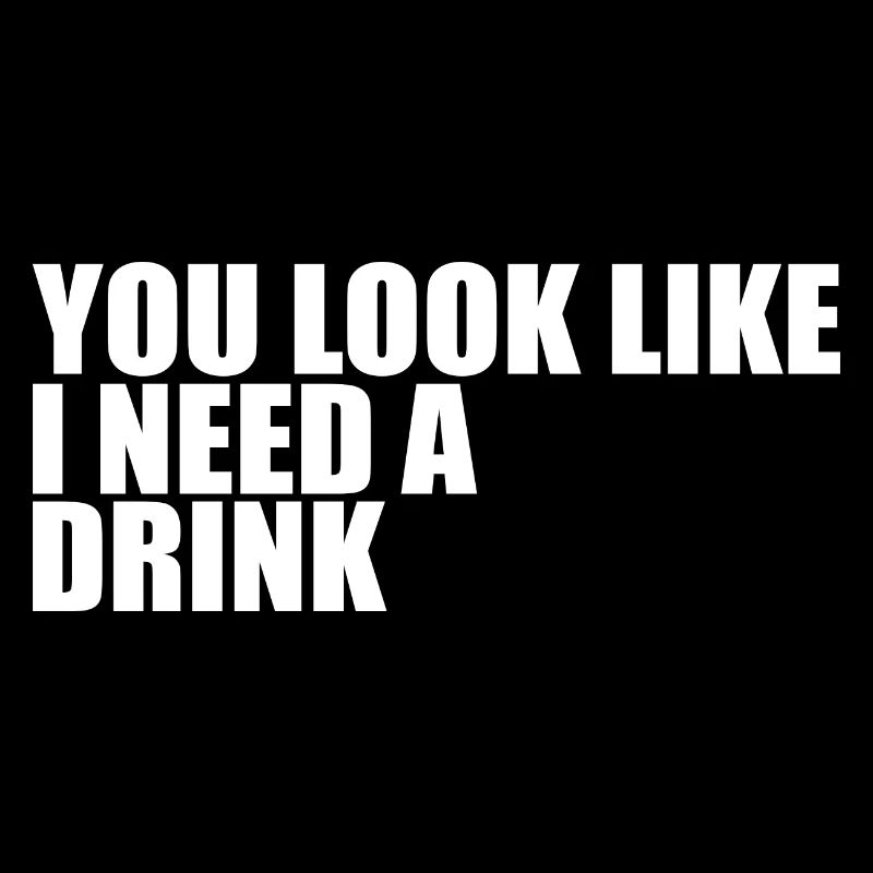 Vintage Drinking Beer Drinker Look Like Drink