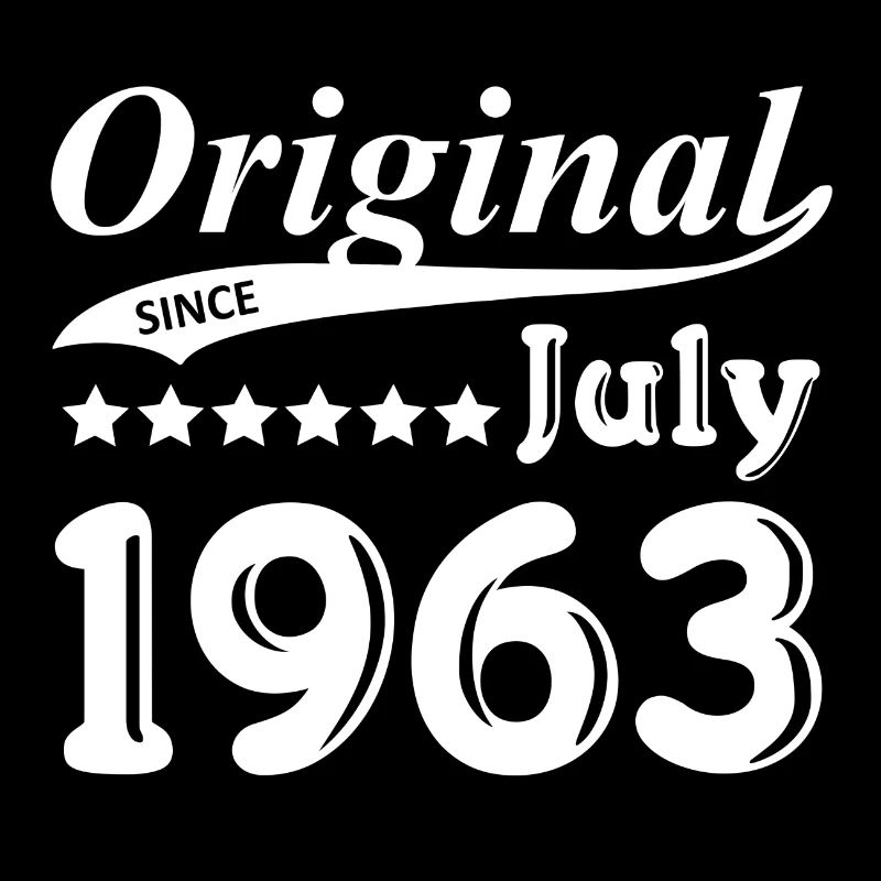 Original Since July 1963 Geschenk