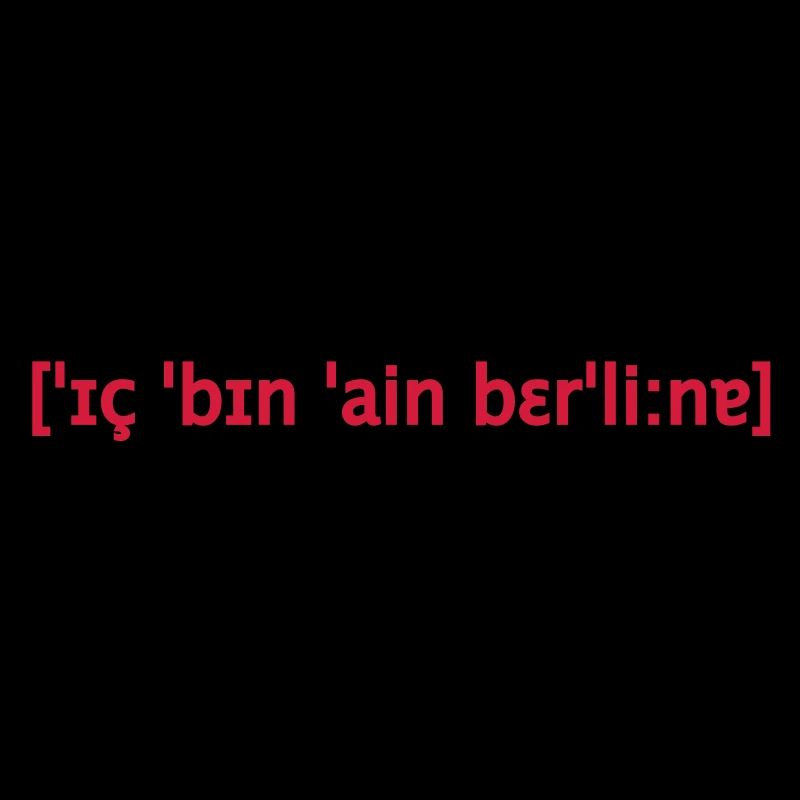 ich bin ein Berliner Lautschrift