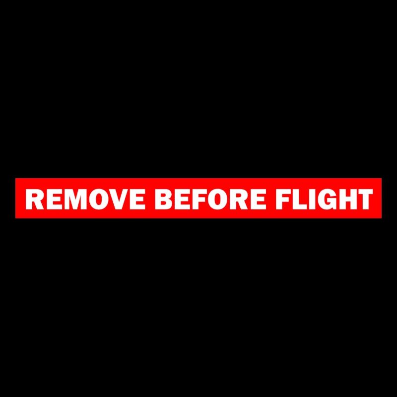 REMOVE BEFORE FLIGHT