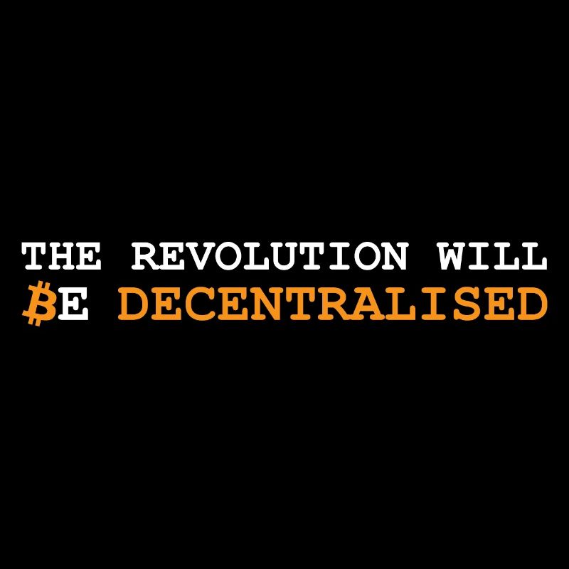 Bitcoin Revolution - White/Orange/UK