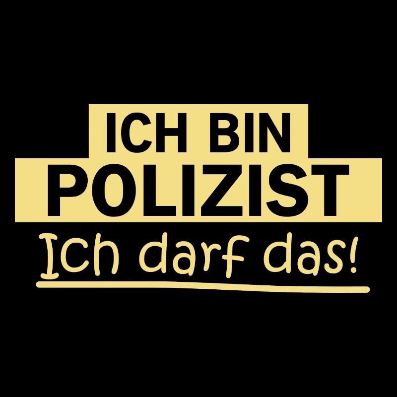 Polizei Geschenkidee Bulle lustig Spruch Polizei