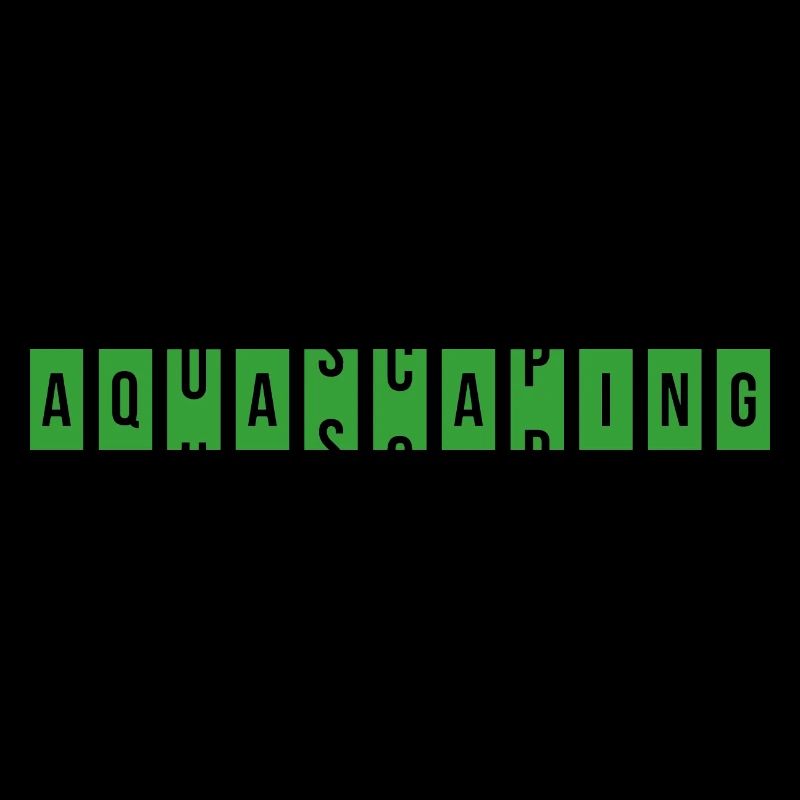 Aquascaping Fish Keeping Rolling Text