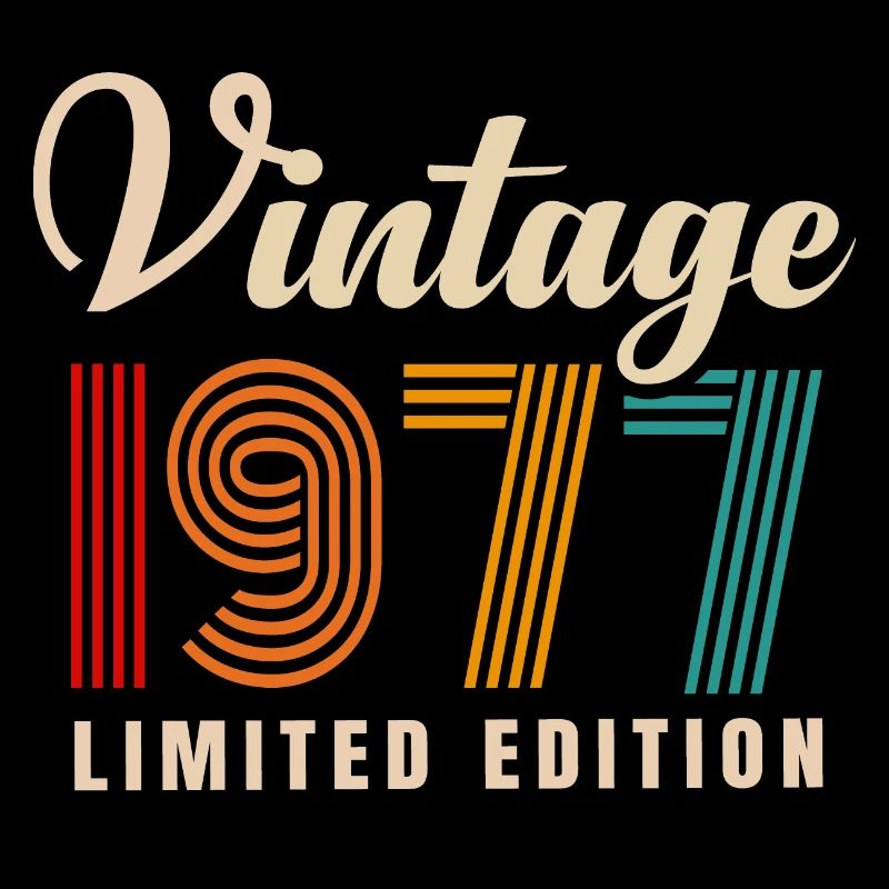 MILLÉSIME 1977. 44e ANNIVERSAIRE