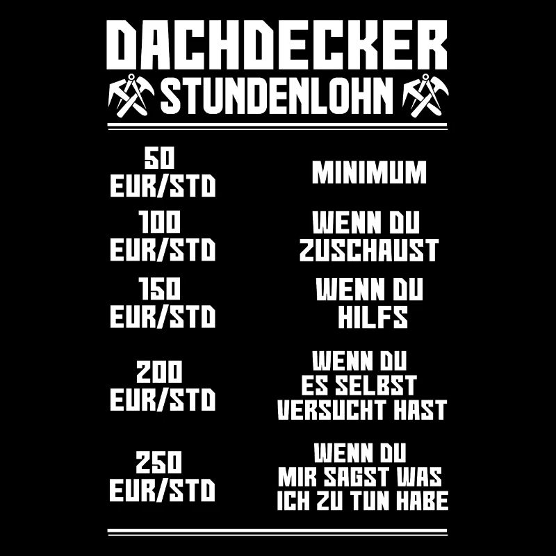 Arbeit & Beruf | Dachdecker Geschenk