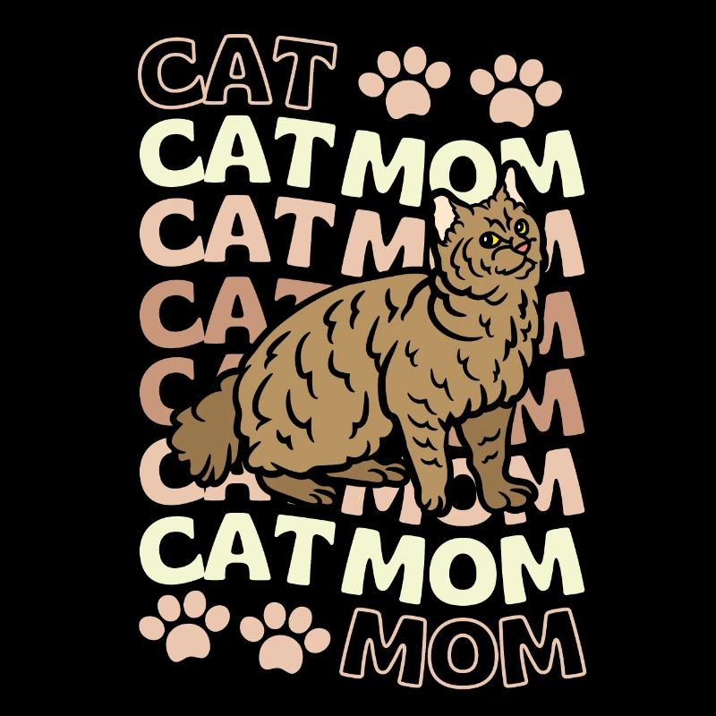 Cute Pixie Bob Cat Mom