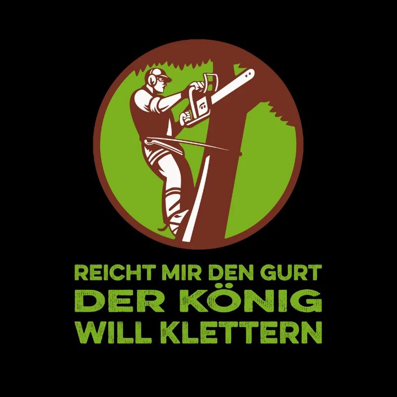 Baumklettern Baumpfleger Arborist Baumkletterer