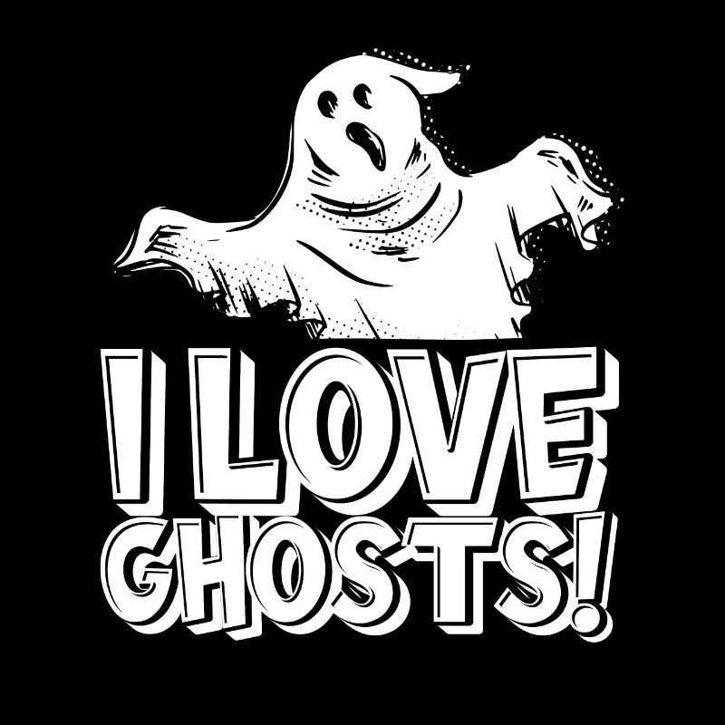Halloween I Love Ghosts