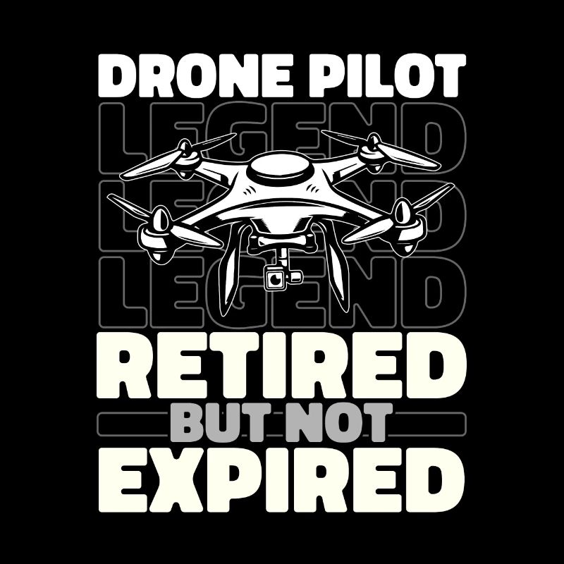 Drone Quadcopter retiré