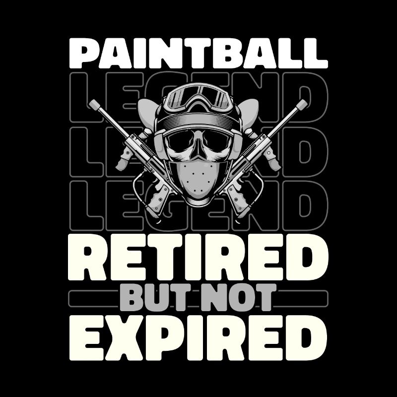 Retired paintball
