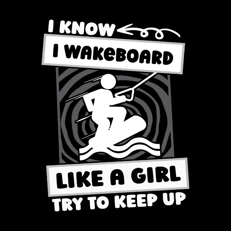Wakeboard Wakeboarder Mädchen