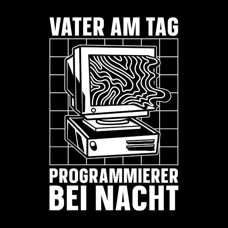 Entwickler Coder Programmierer Vater