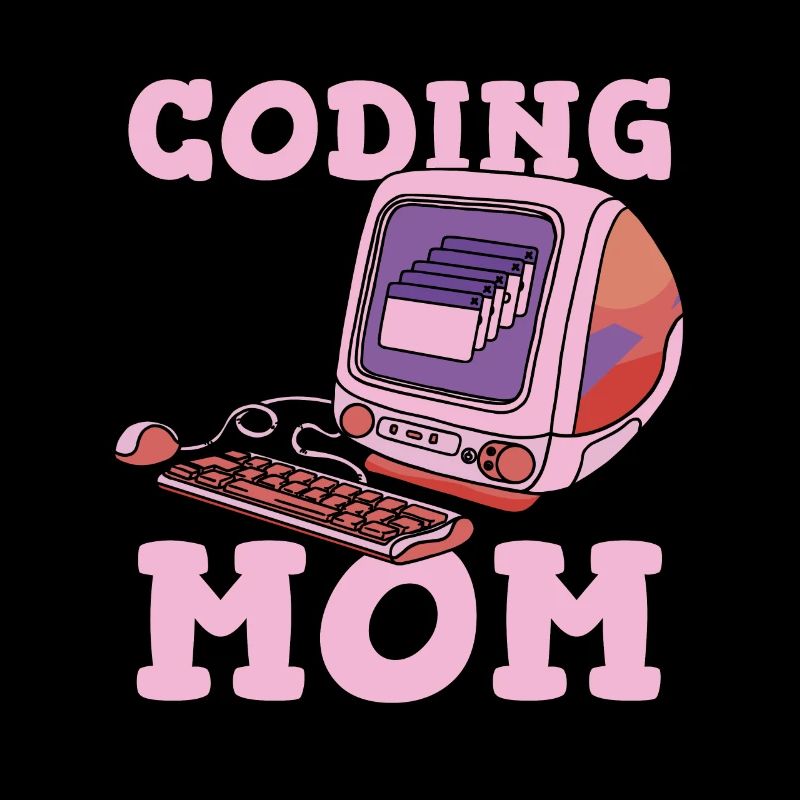 Développeur Coder Programmeur Mère