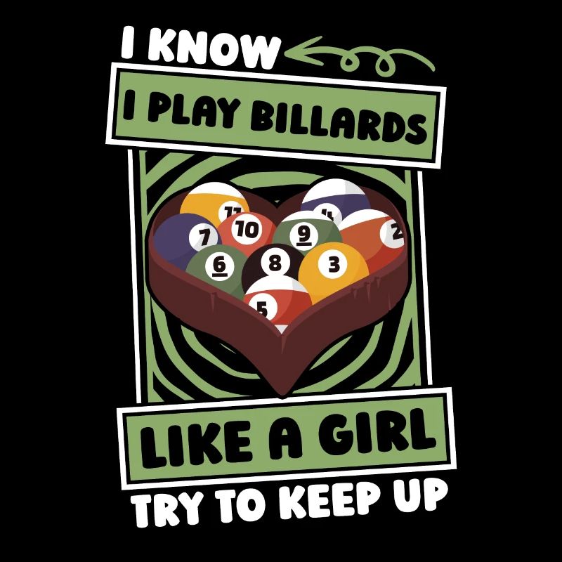 Billard Mädchen
