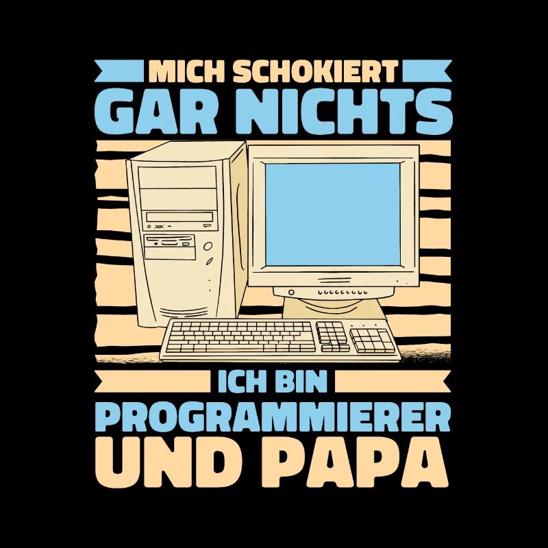 Entwickler Coder Programmierer Vater