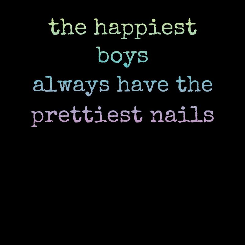 Les gars les plus heureux Les plus beaux ongles Nail Tech