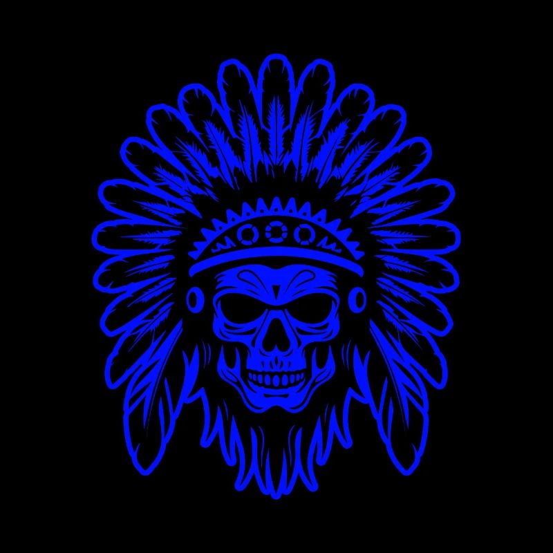 Apache Skull Indian