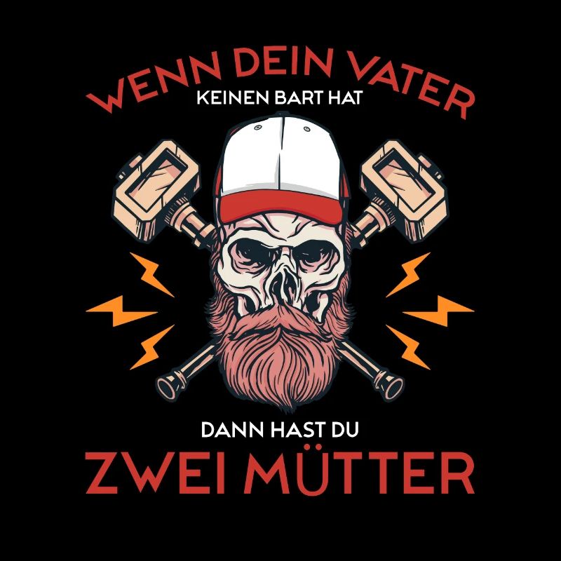 Bart Bartträger Vollbart Schnauzer Männer Geschenk