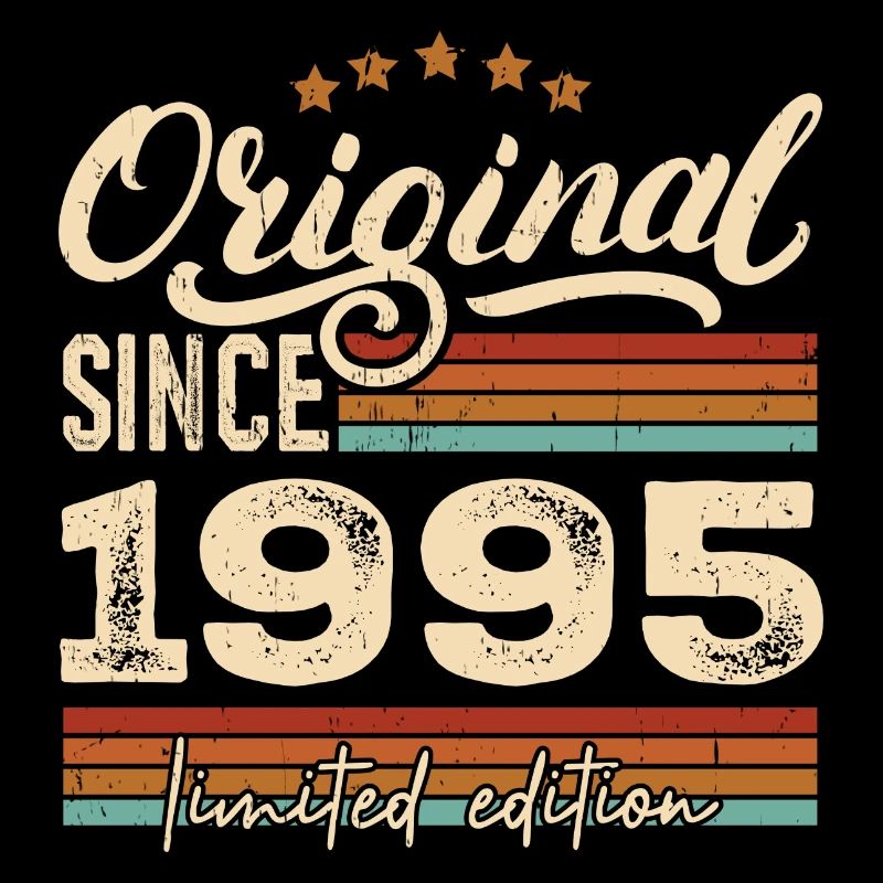 Original 1995 Vintage - Cadeau D’anniversaire 1995