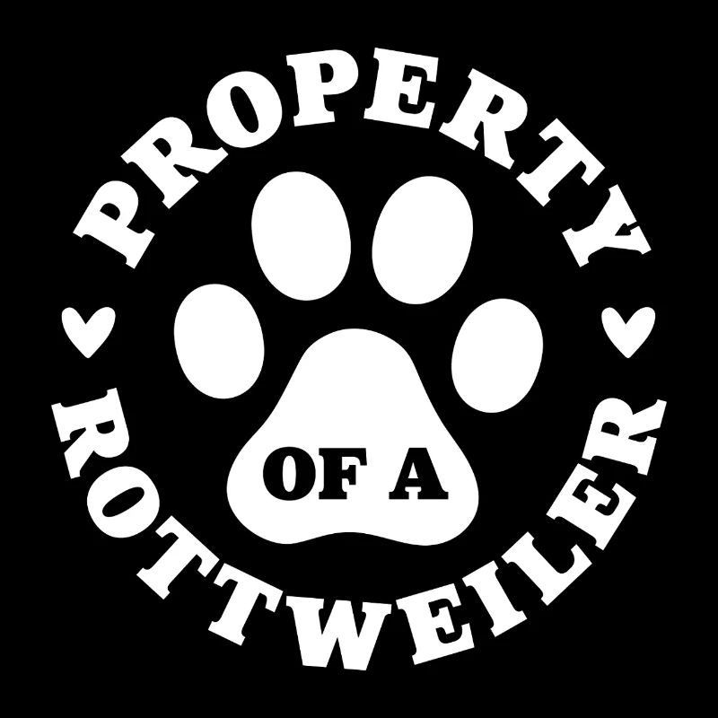 Eigentum eines Rottweilers