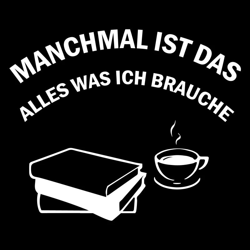 Kaffee / Tee und Bücher - lesen - Geschenk