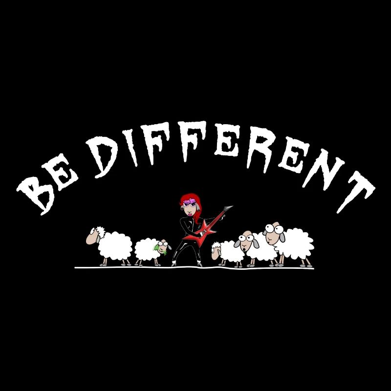 Moutons - soyez différents - Hardrockschaf