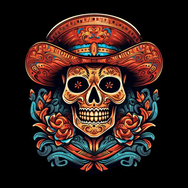 Cinco de Mayo Skull