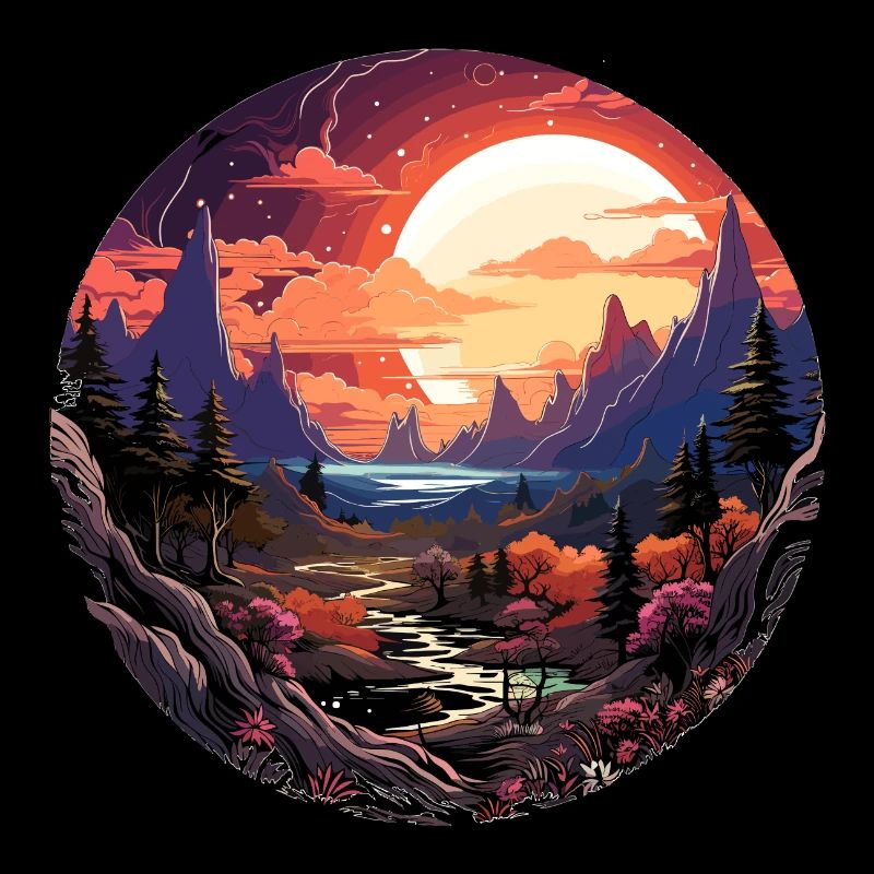 Paysage - Illustration