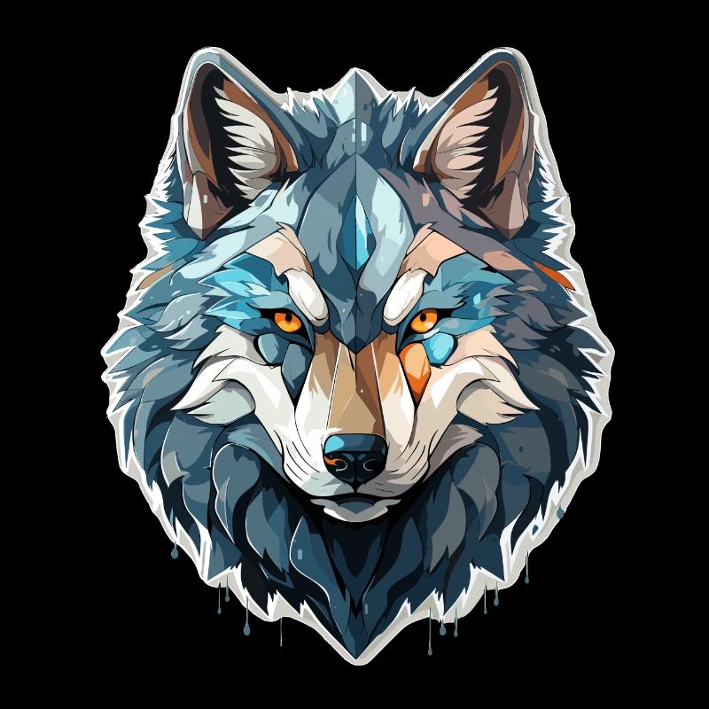 Loup - Illustration