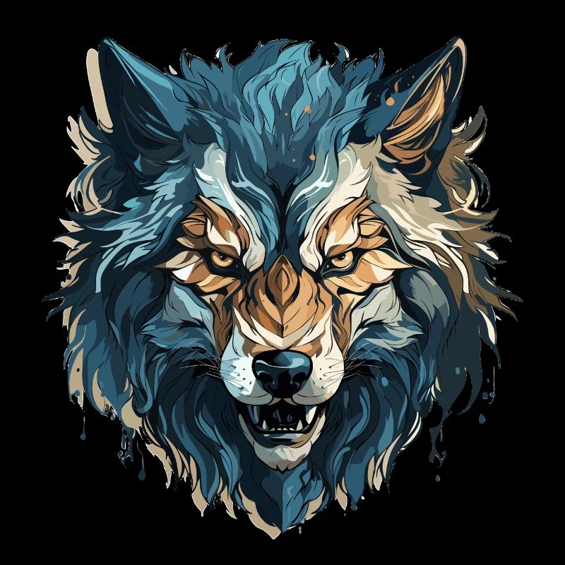 Loup - Illustration