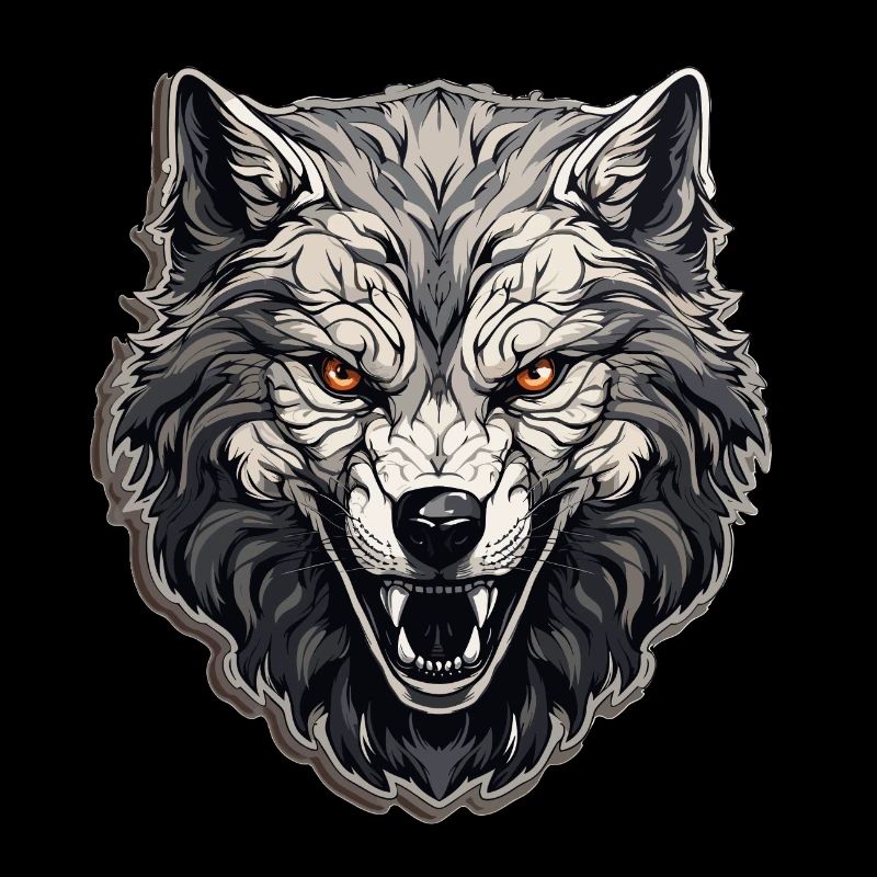 Loup - Illustration
