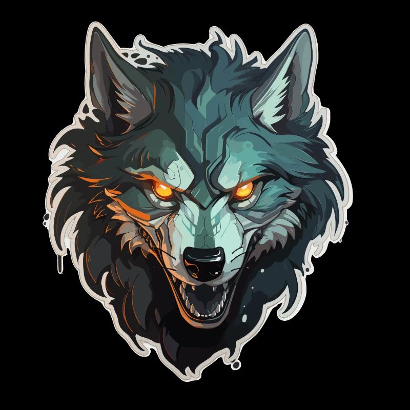 Loup - Illustration
