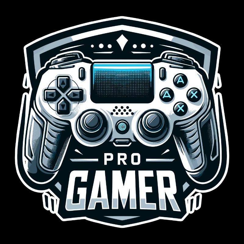 Pro Gamer - Controller Illustration