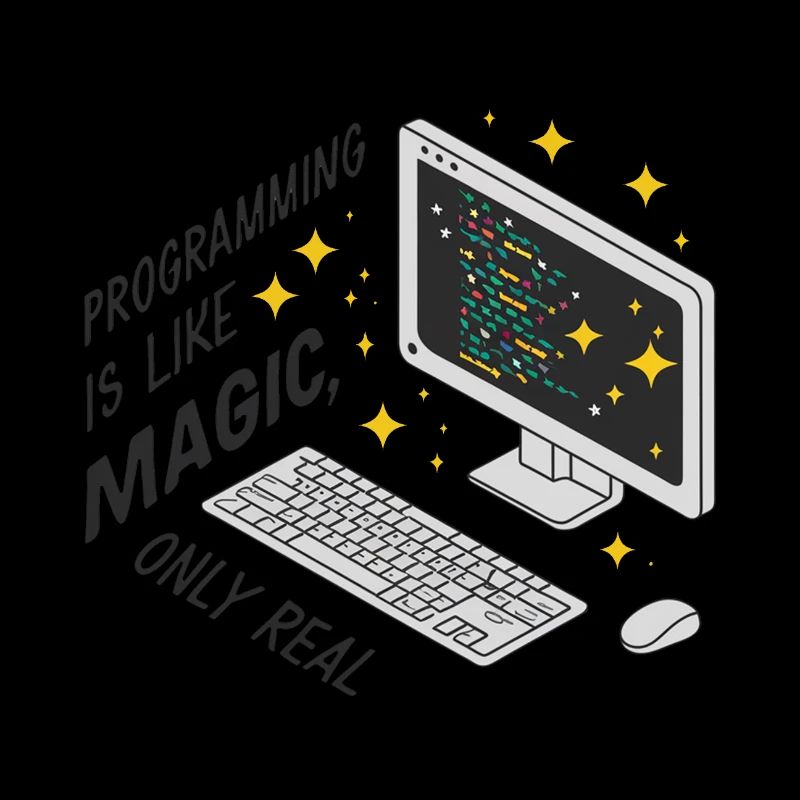 La programmation est comme de la magie, mais réelle.