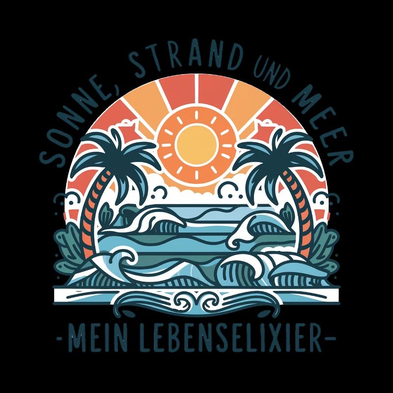 Le soleil, la plage et la mer - mon élixir de vie