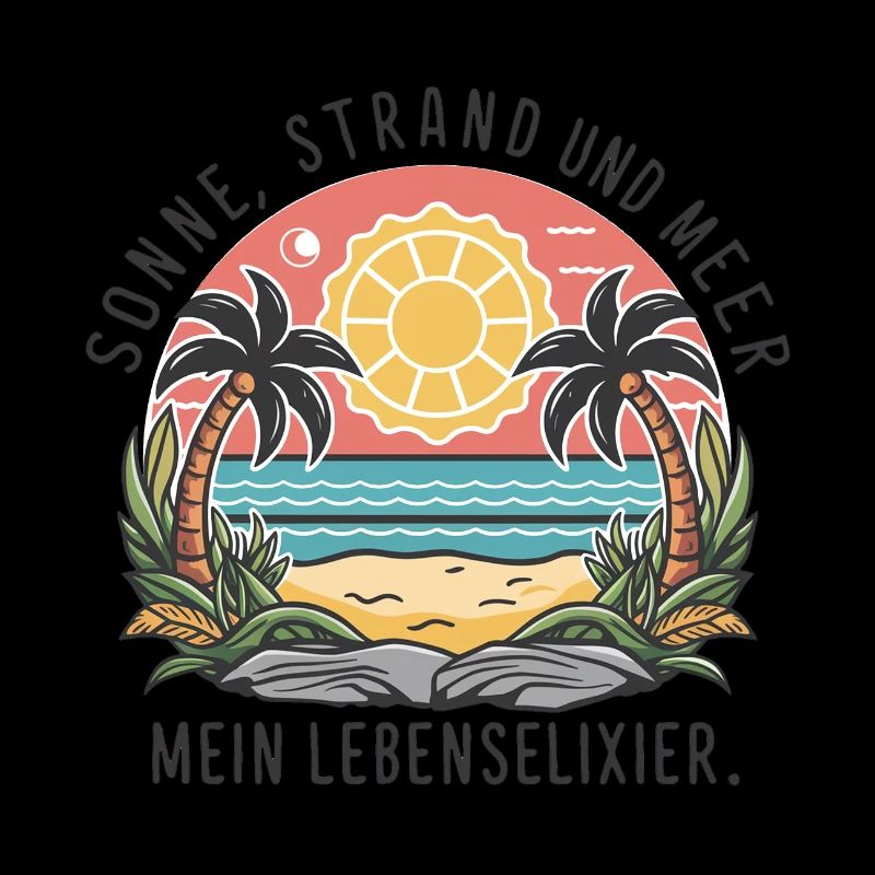 Le soleil, la plage et la mer - mon élixir de vie