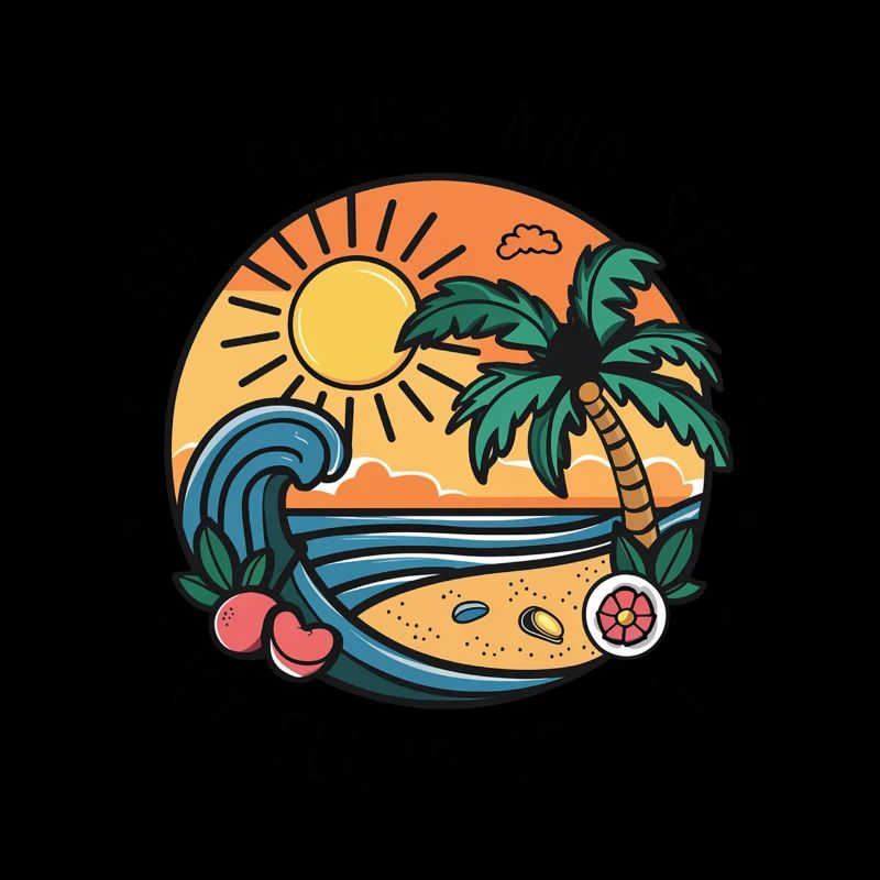 Le soleil, la plage et la mer - mon élixir de vie