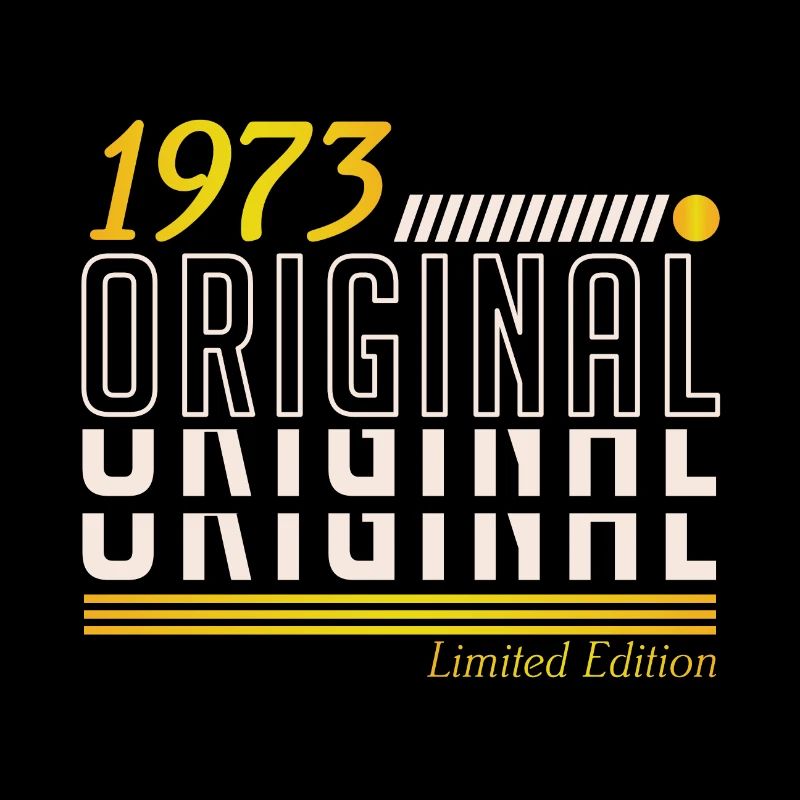 50. Geburtstag 1973 Limited Edition Geschenk