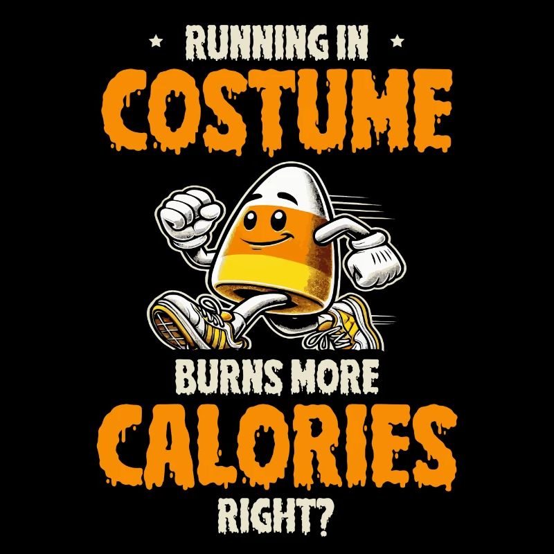 Courir en costume brûle plus de calories Halloween