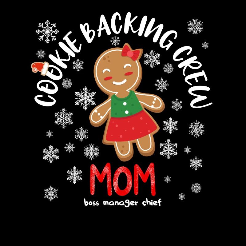 Idée de cadeau de Noël de l'équipe de cuisson des biscuits