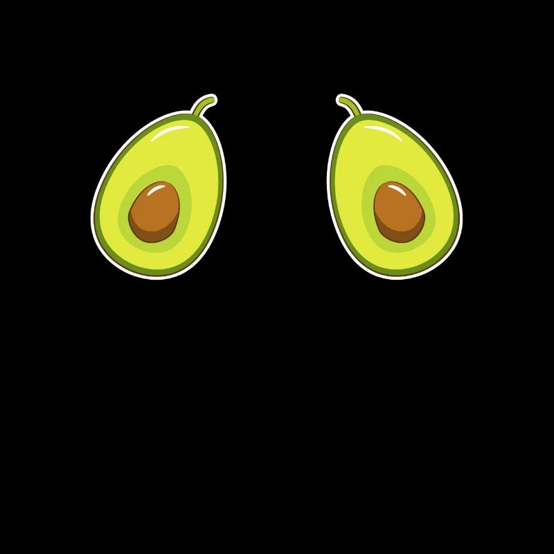 Avocado Brüste Lustiges Veganer Geschenk Guacamole
